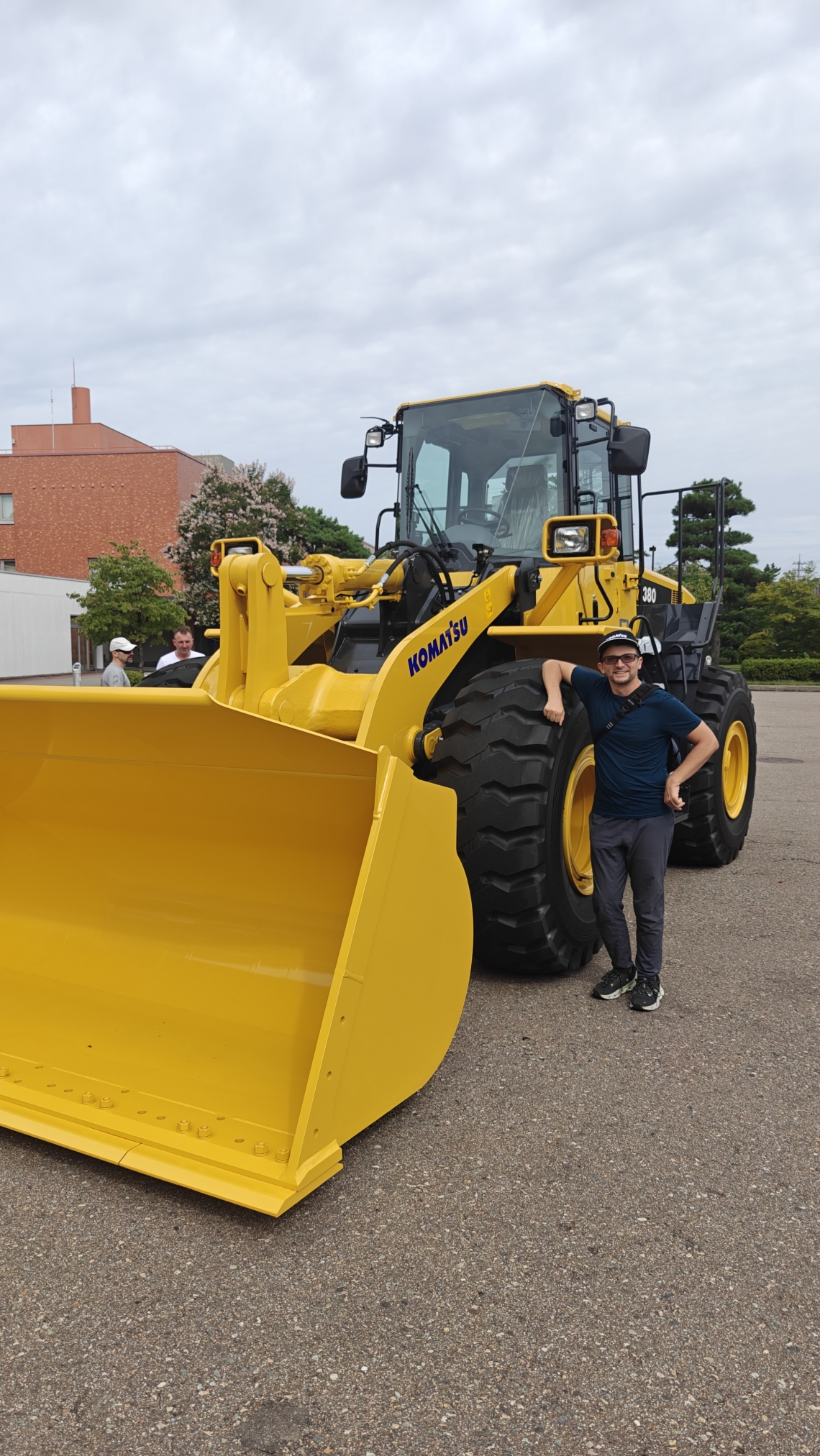 Wizyta w fabryce Komatsu w pref. Ishikawa