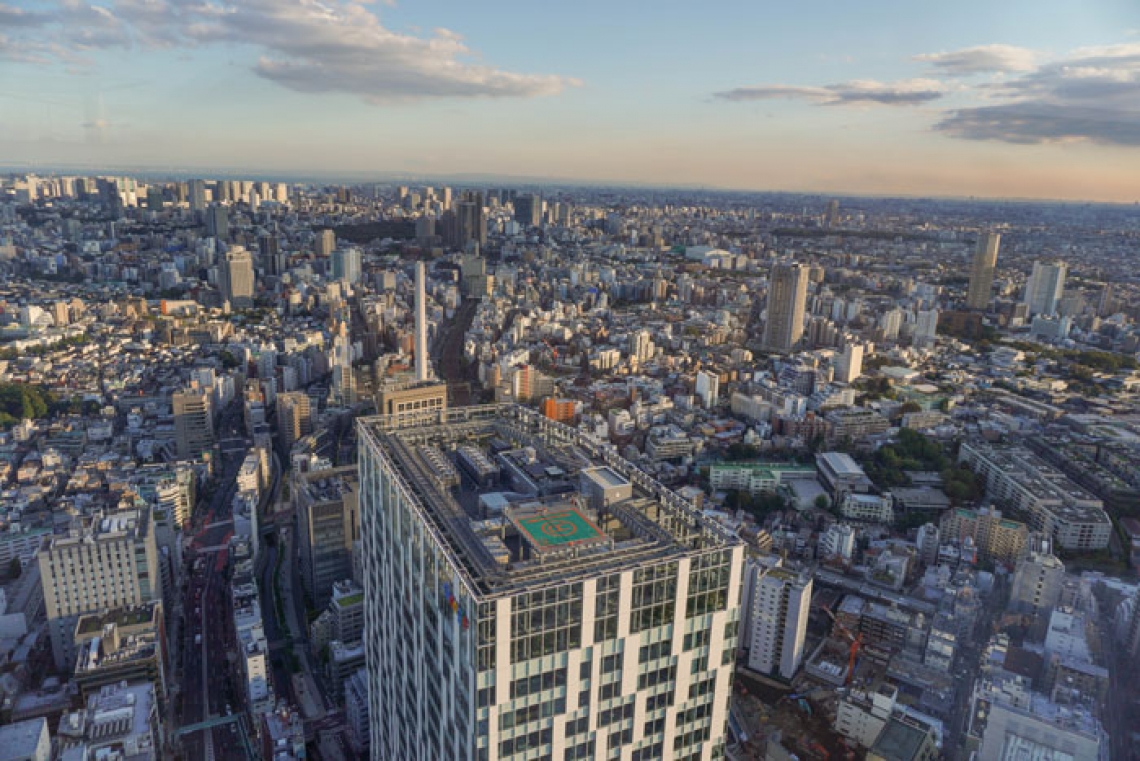 Otwarto nowy taras widokowy w Tokio - Shibuya Scramble Square